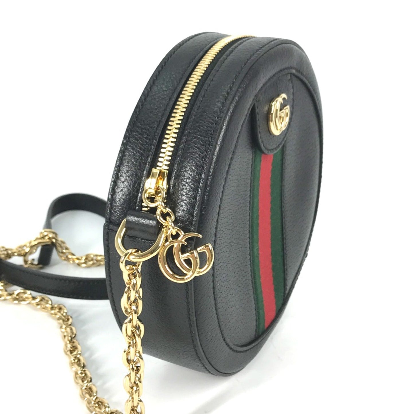 Gucci Black Leather Shoulder Bag