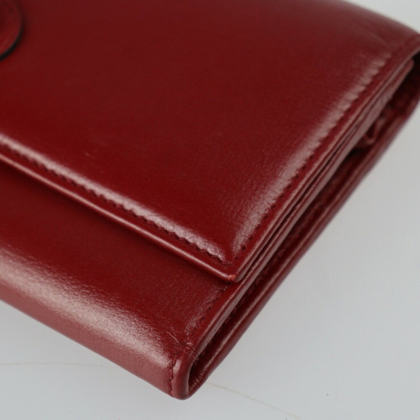 Gucci Bordeaux Red Color Wallet (Bi-Fold)