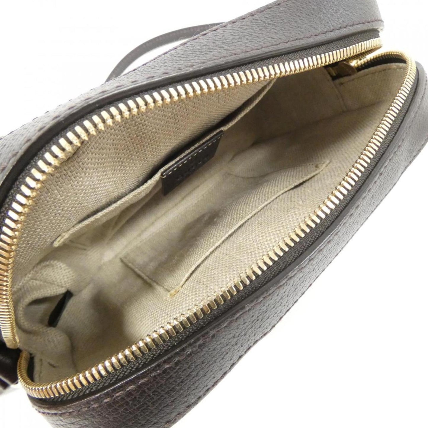 Gucci Beige Brown Gg Canvas Shoulder Bag