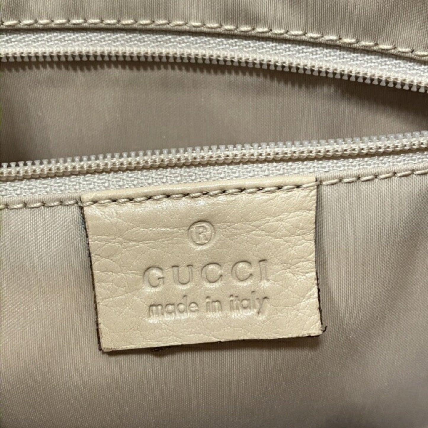 Gucci Beige Leather Handbag