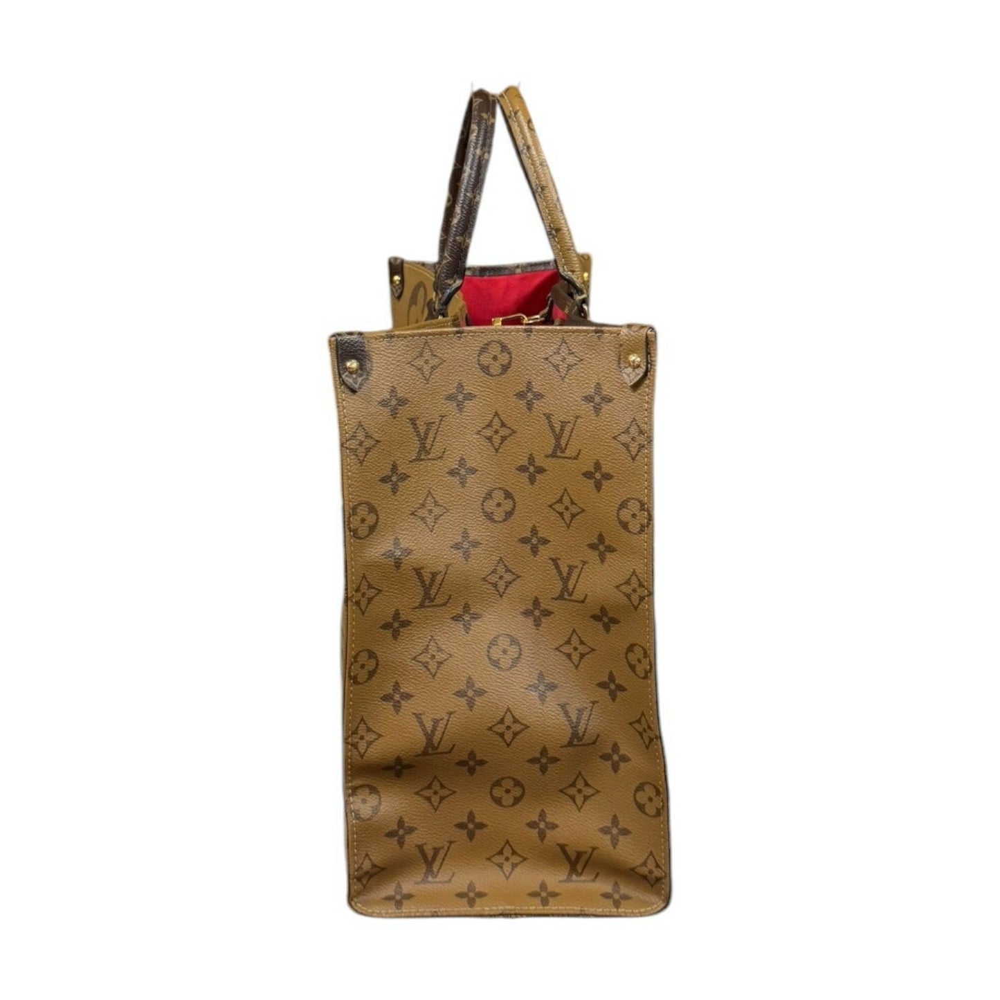 Louis Vuitton Brown Monogram Canvas Shoulder Bag