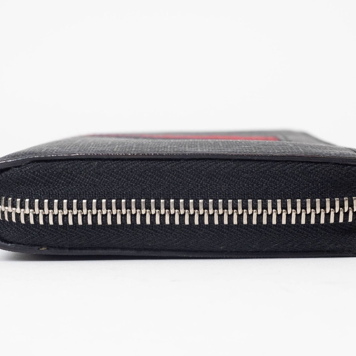 Gucci Black Gg Supreme Leather Long Wallet (Bi-Fold)