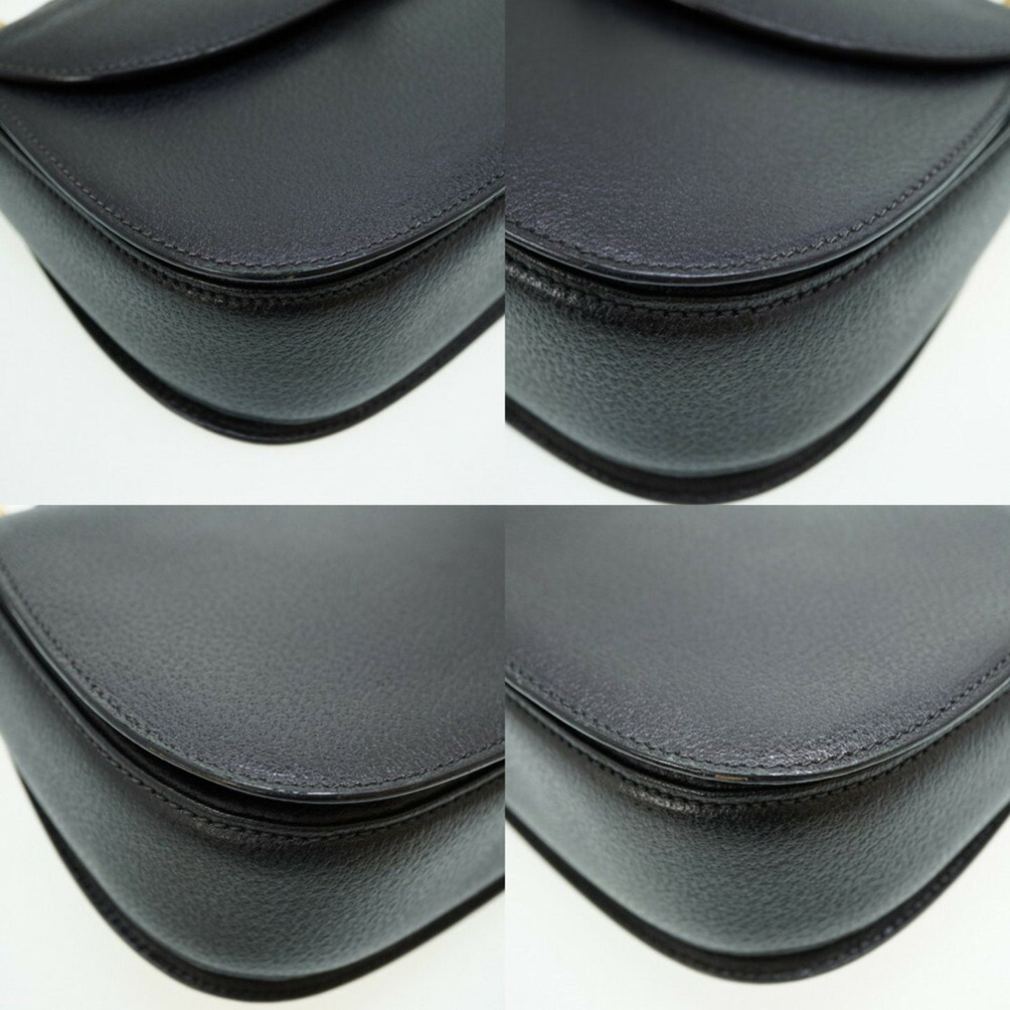 Gucci Black Leather Handbag