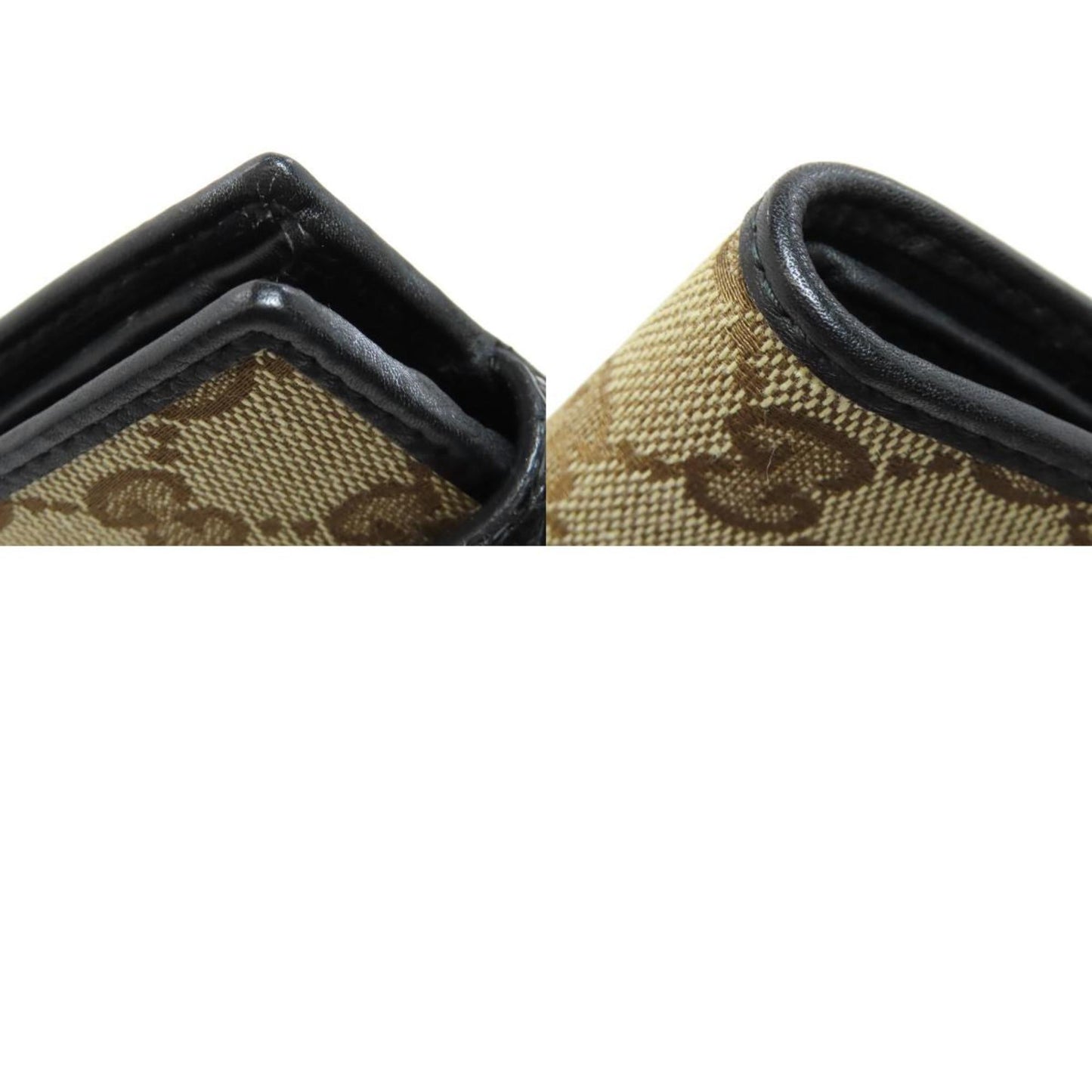 Gucci Brown Canvas Wallet (Bi-Fold)