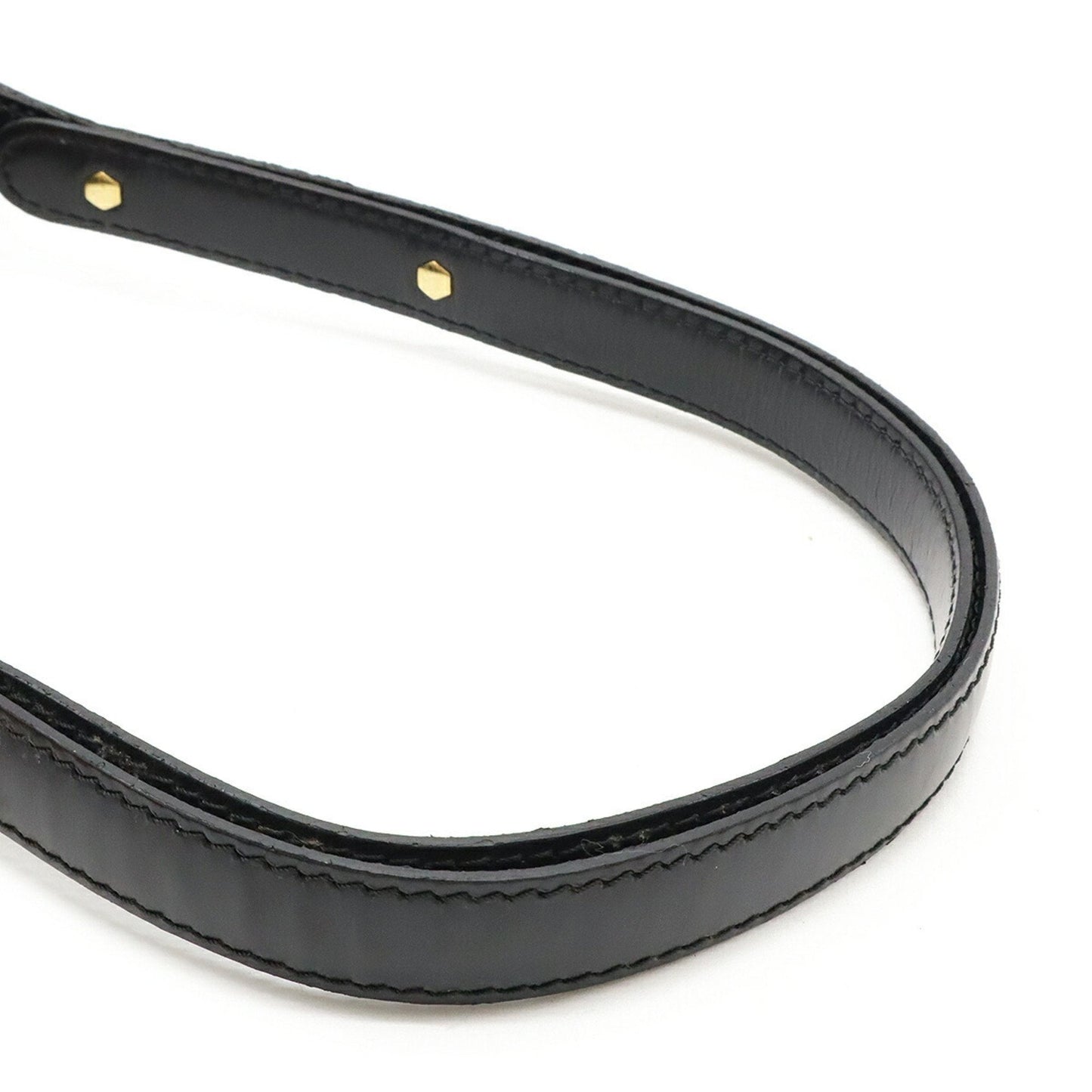 Louis Vuitton Noir Epi Leather Handbag Shoulder Bag