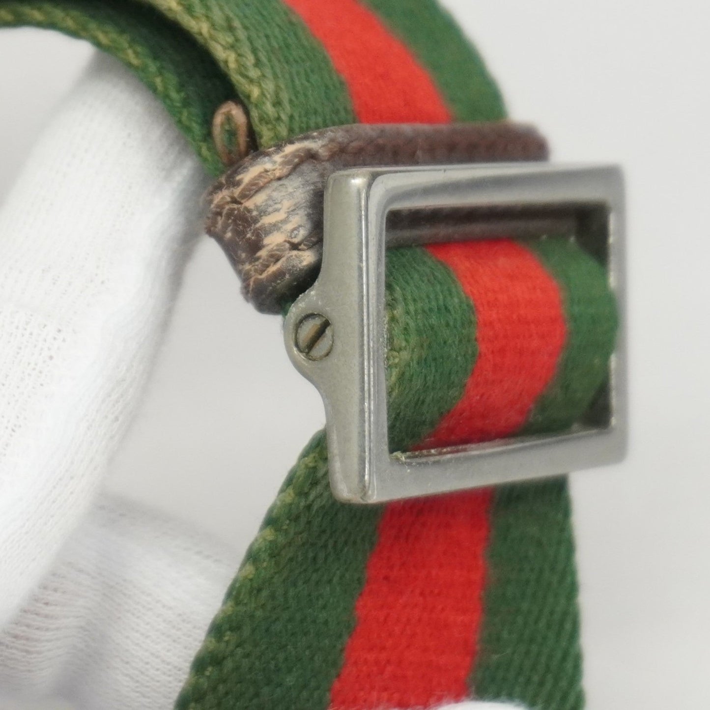 Gucci Brown Canvas Shoulder Bag