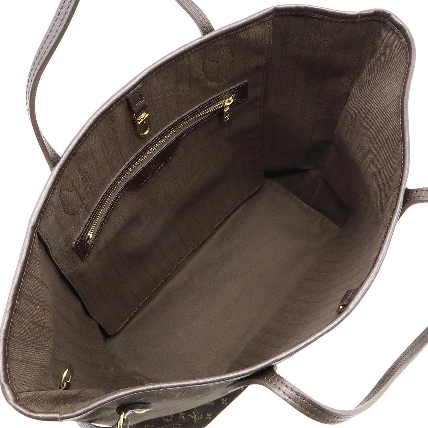 Louis Vuitton Fusain Canvas Leather Shoulder Bag Tote Bag