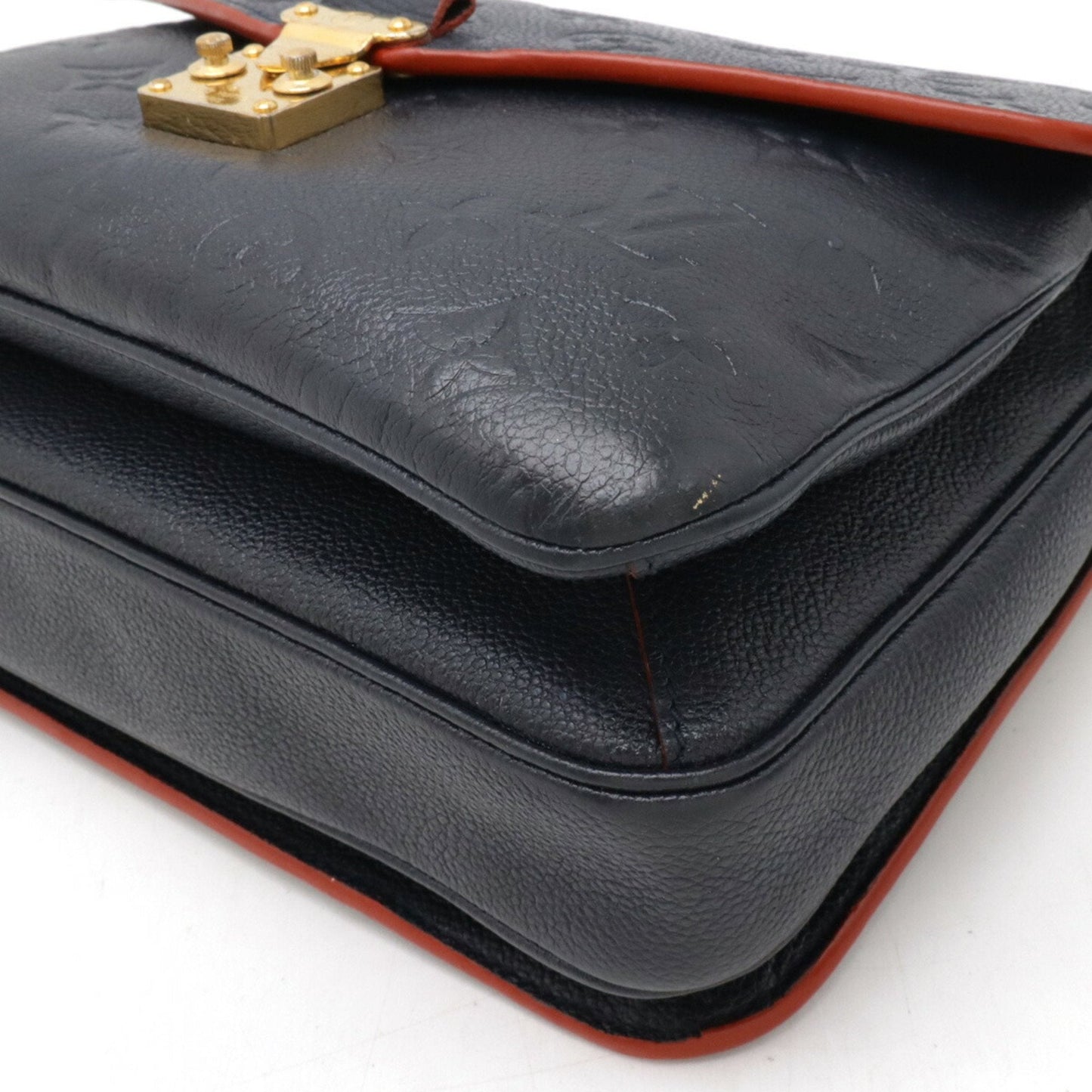 Louis Vuitton Marine Rouge Monogram Empreinte Handbag Pochette Shoulder Bag