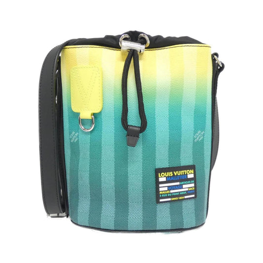 Louis Vuitton Vert Coated Canvas Shoulder Bag ()