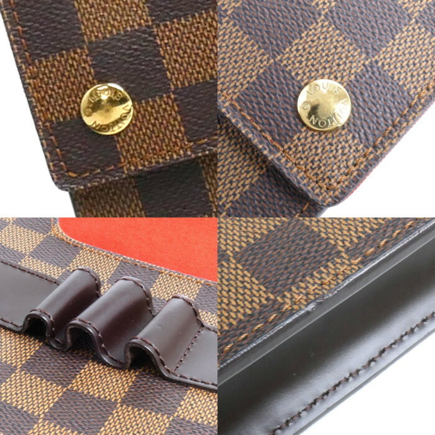 Louis Vuitton Brown Ebene Damier Canvas Shoulder Bag