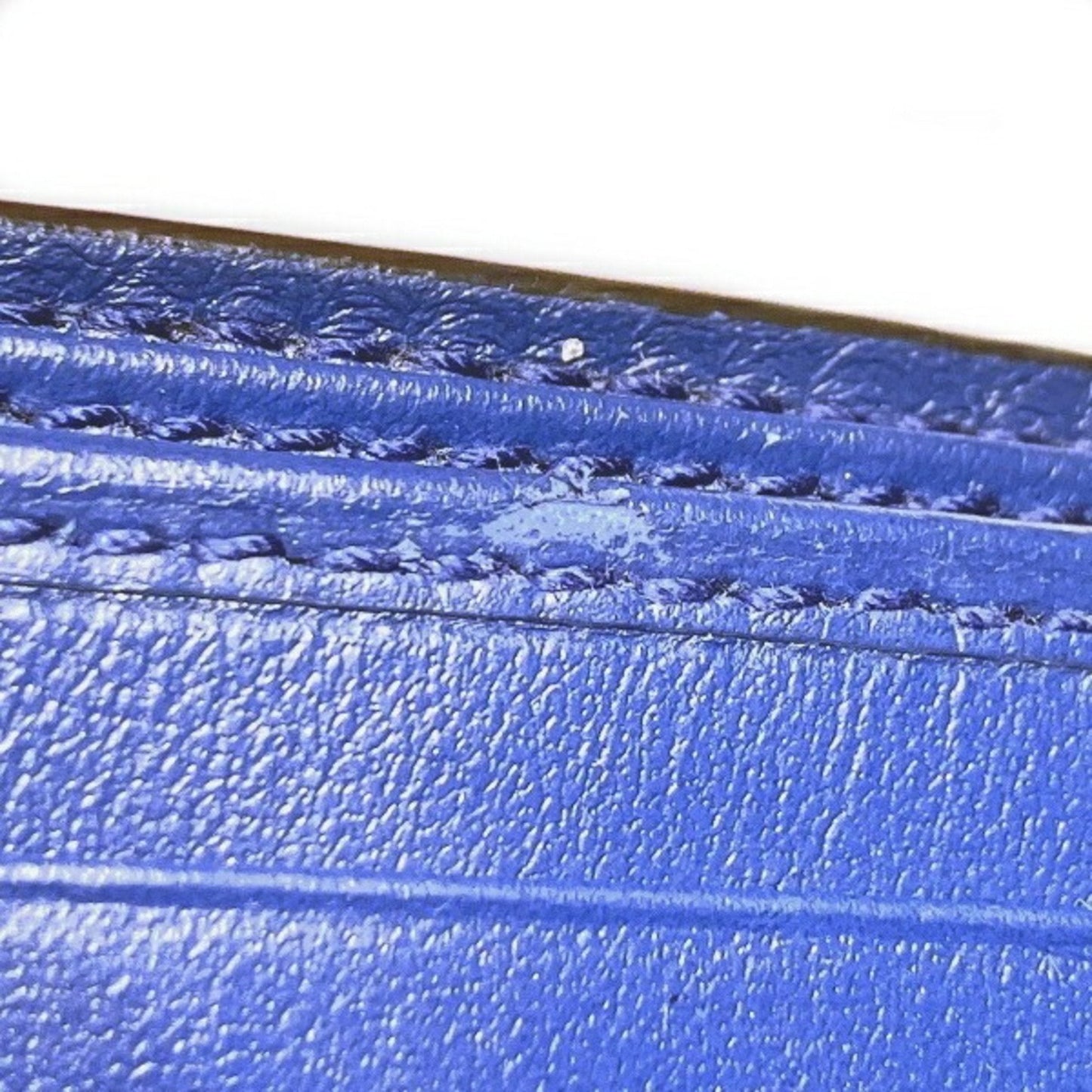 Gucci Blue Leather Wallet (Bi-Fold)