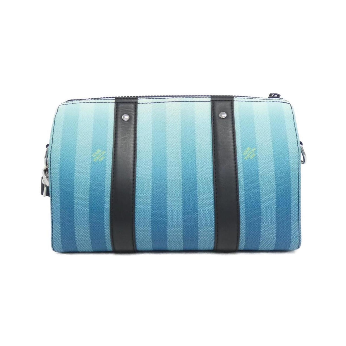 Louis Vuitton Silver Coated Canvas Shoulder Bag