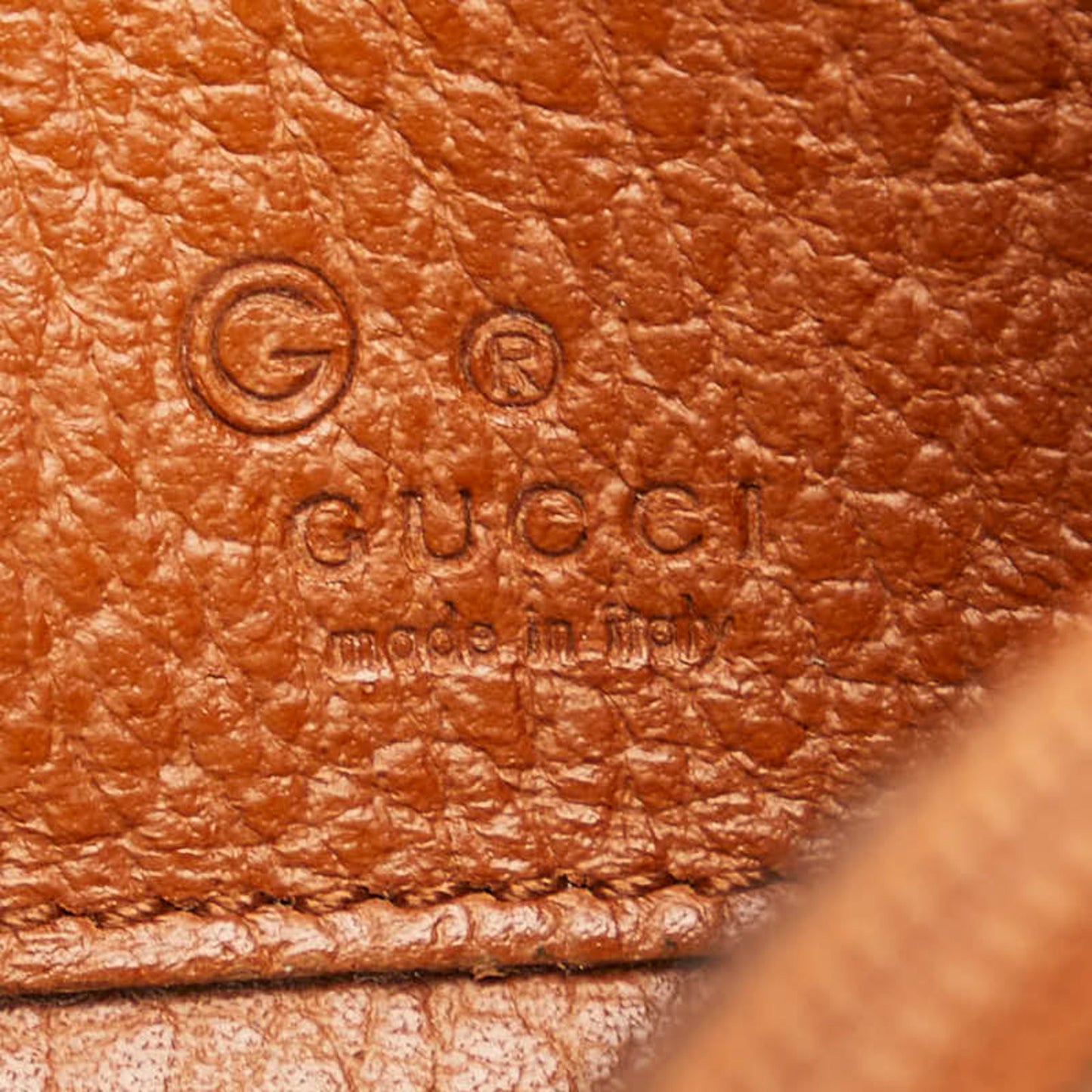 Gucci Brown Leather Coin Purse/Coin Case