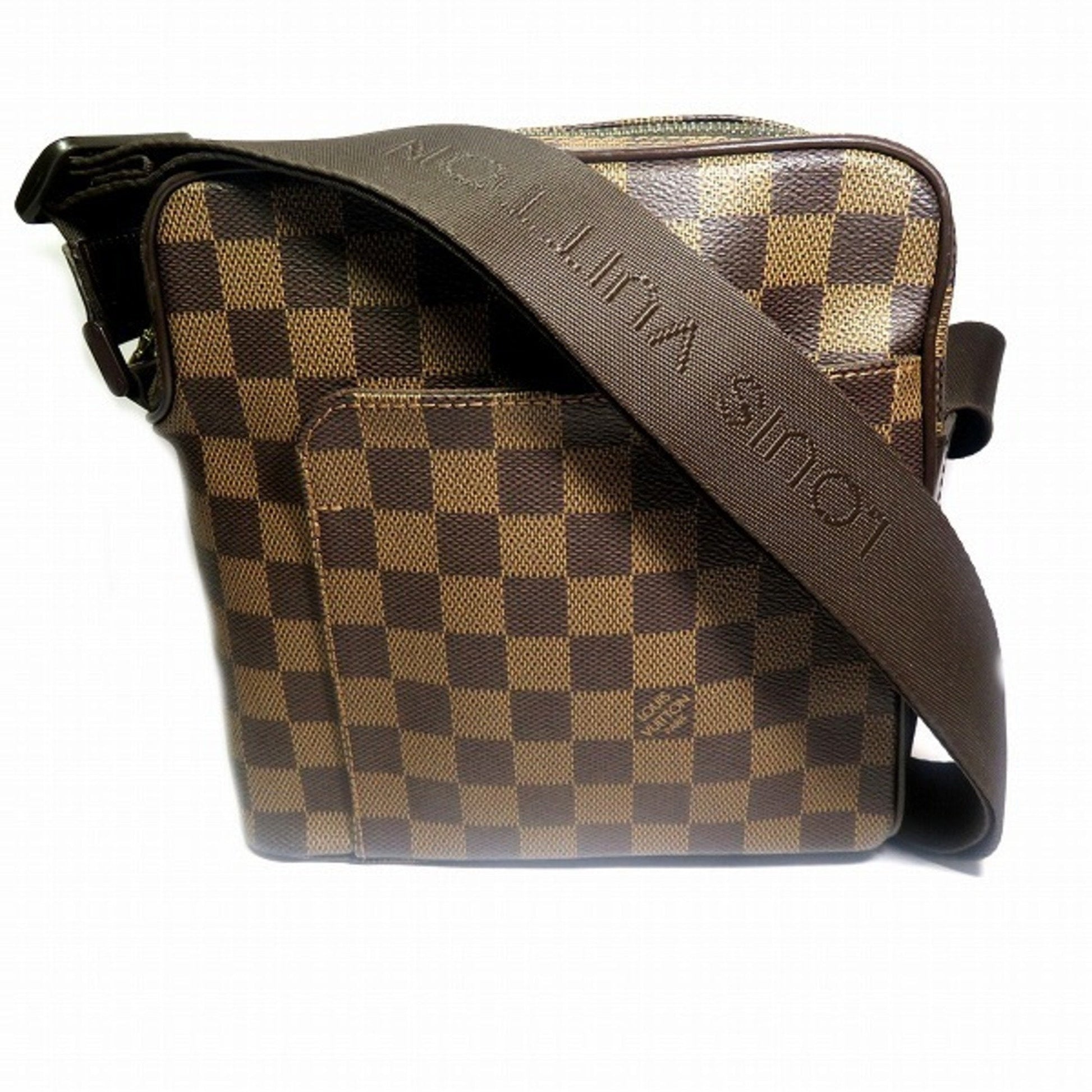 Louis Vuitton Brown Shoulder Bag ()