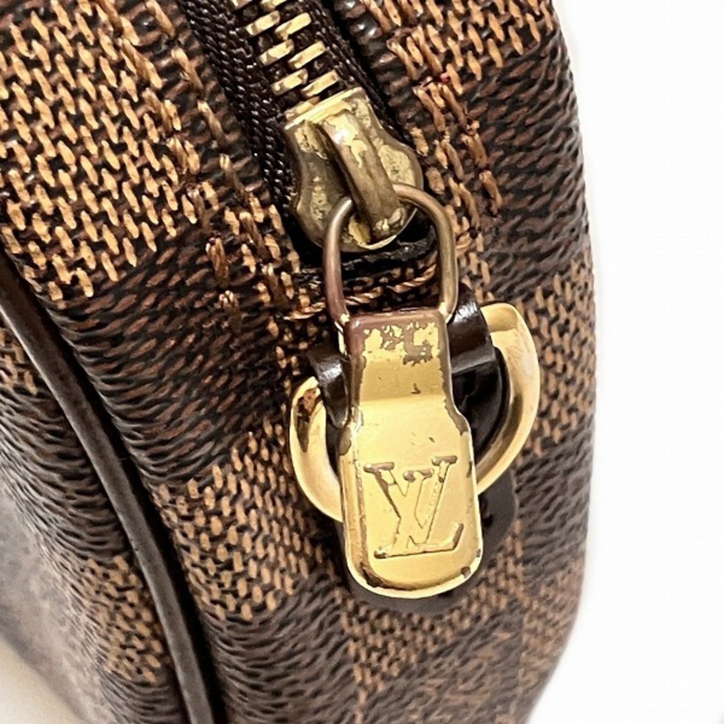 Louis Vuitton Brown Pochette Pouch Shoulder Bag