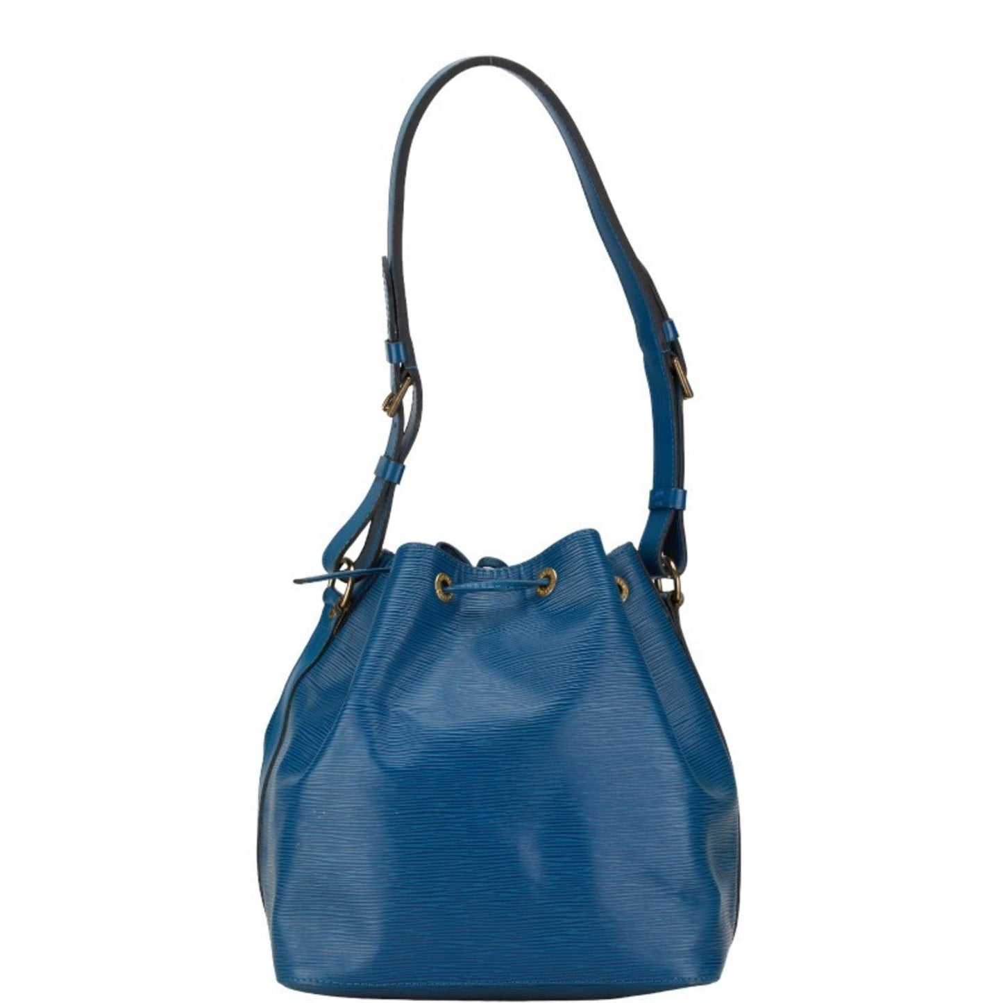 Louis Vuitton Toledo Blue Leather Shoulder Bag