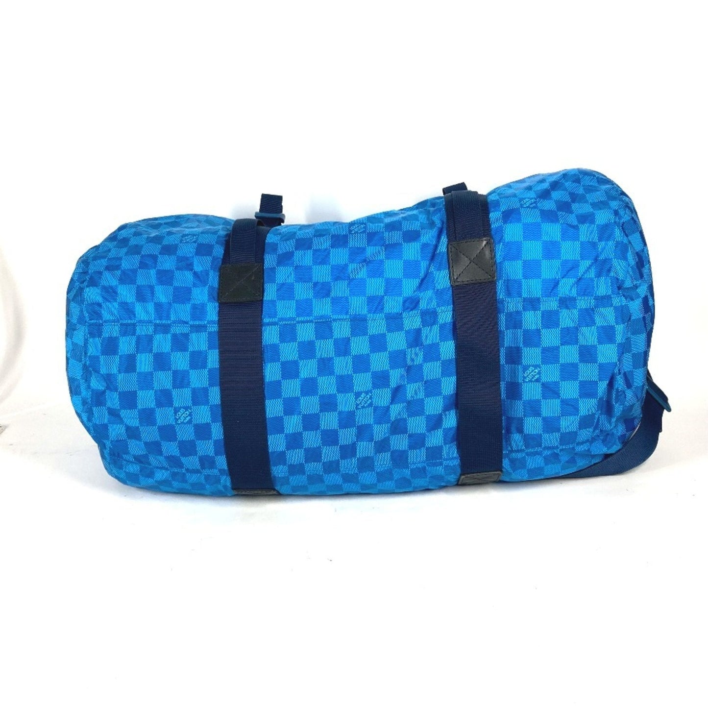 Louis Vuitton Blue Nylon Boston Bag Shoulder Bag