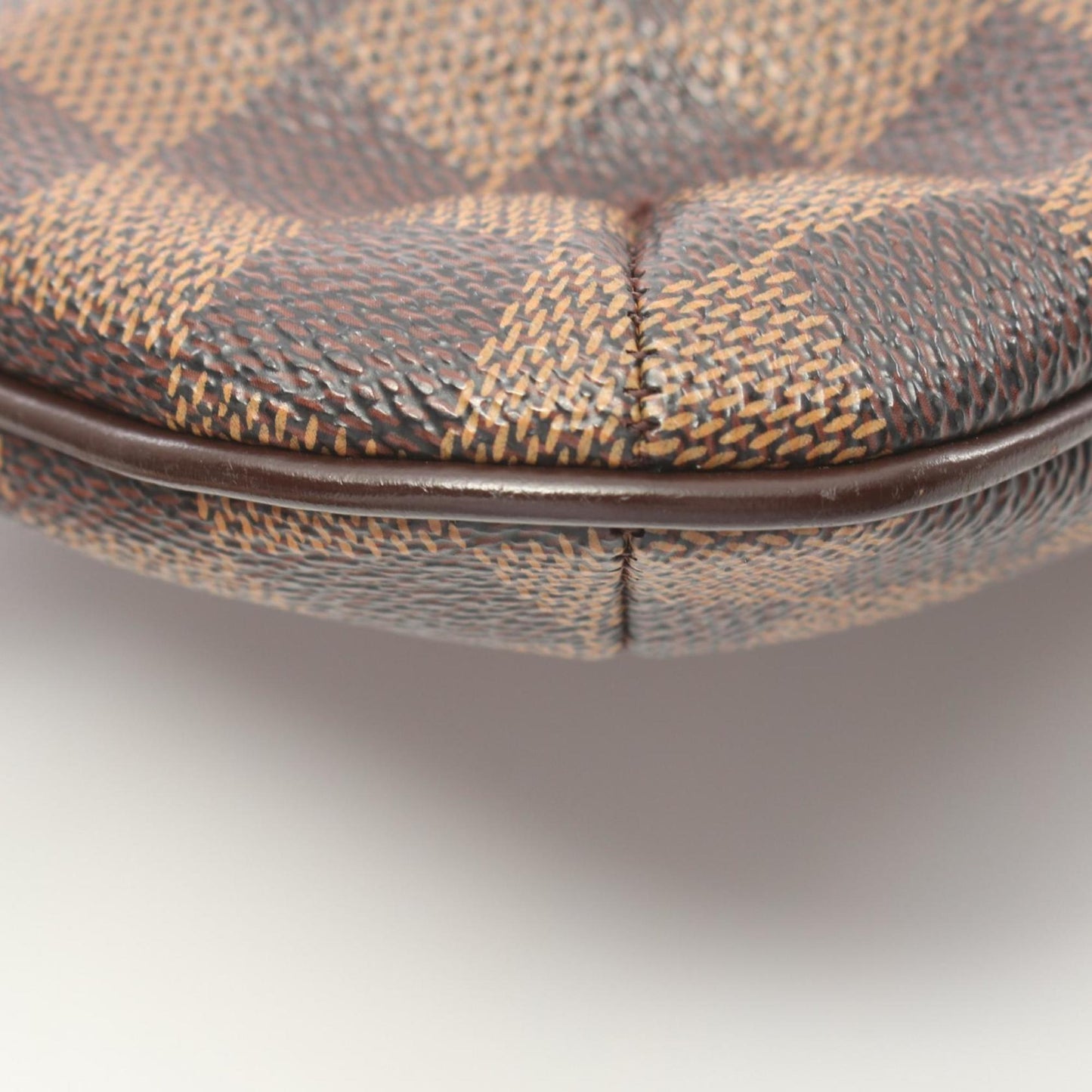 Louis Vuitton Brown Ebene Damier Canvas Leather Shoulder Bag