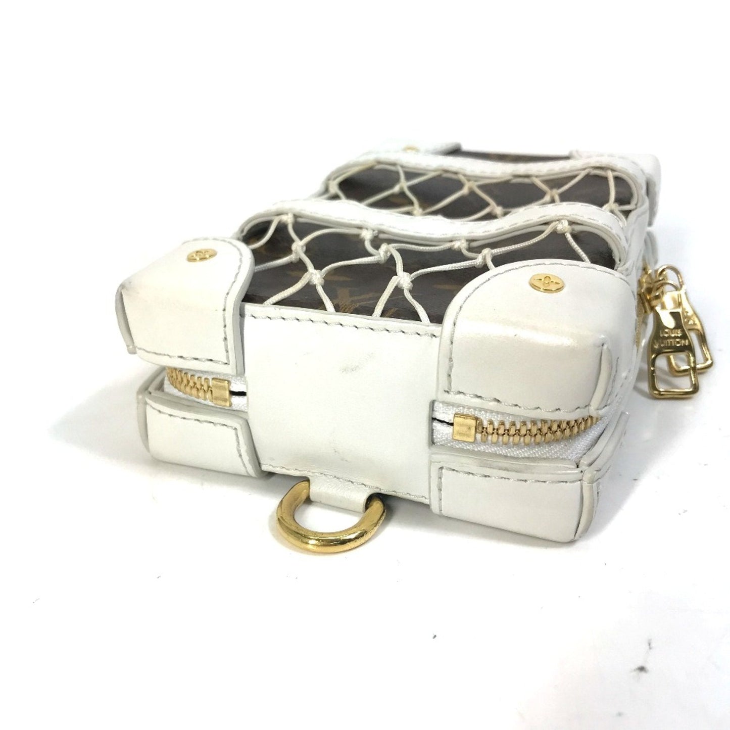 Louis Vuitton White Leather Shoulder Bag