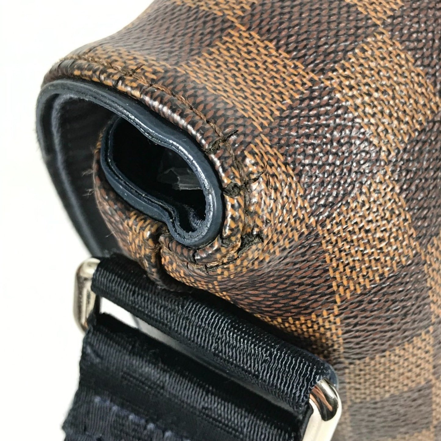 Louis Vuitton Brown Damier Canvas Messenger Bag Shoulder Bag
