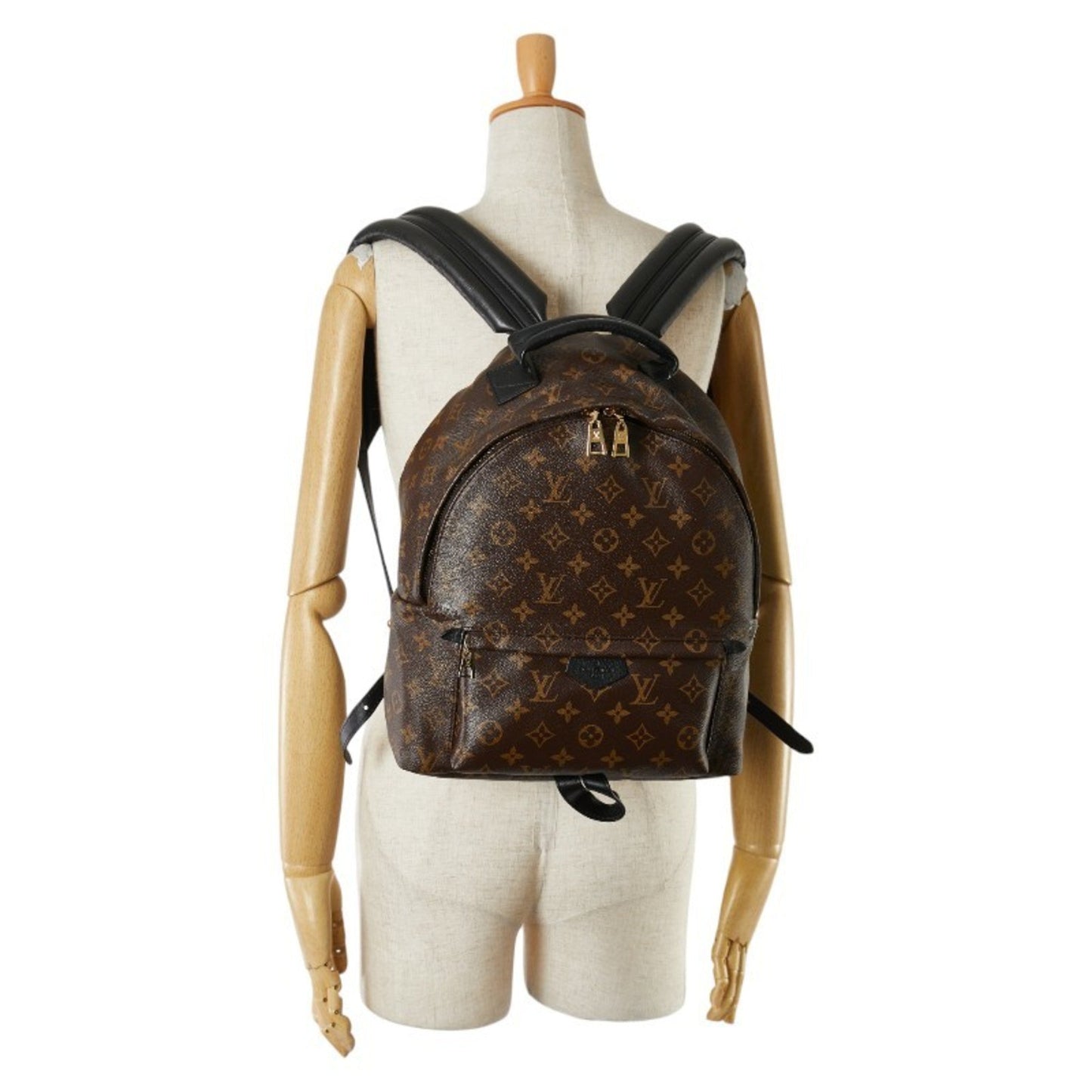 Louis Vuitton Brown Pvc Leather Backpack