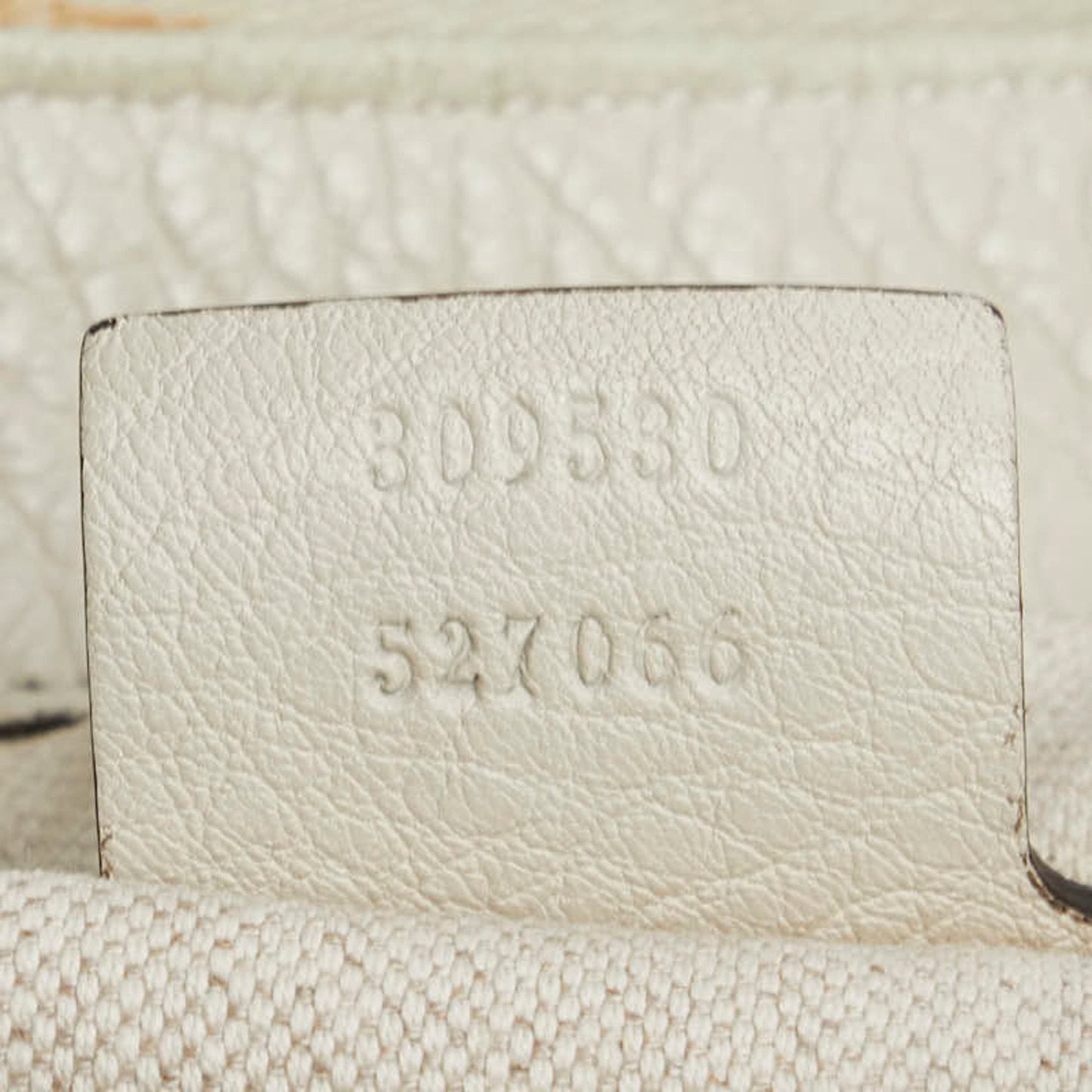 Gucci Ivory Leather Shoulder Bag