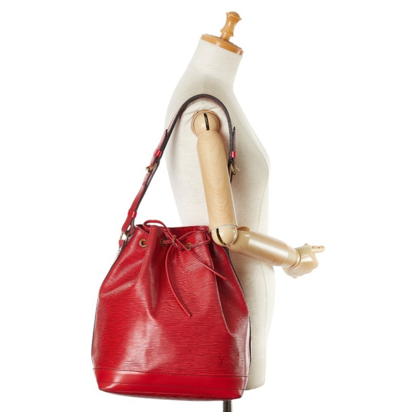 Louis Vuitton Castilian Red Leather Shoulder Bag
