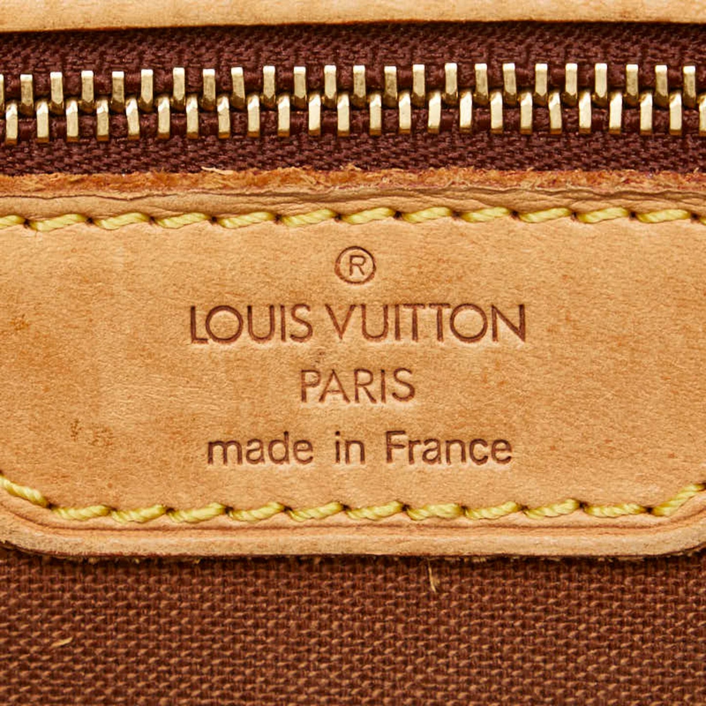 Louis Vuitton Monogram Brown Pvc Leather Shoulder Bag