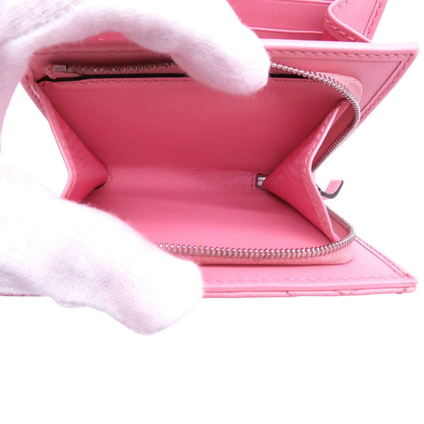 Gucci Pink Leather Wallet (Bi-Fold)