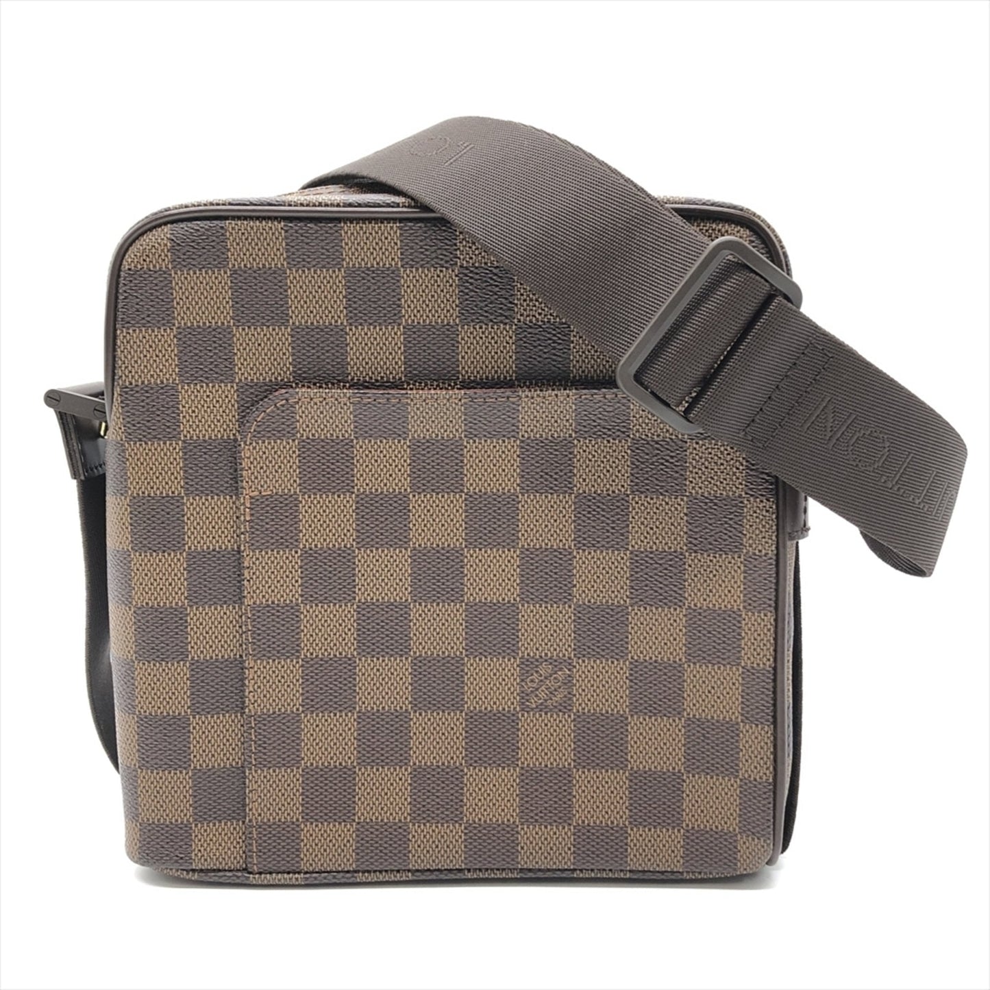 Louis Vuitton Brown Leather Shoulder Bag ()