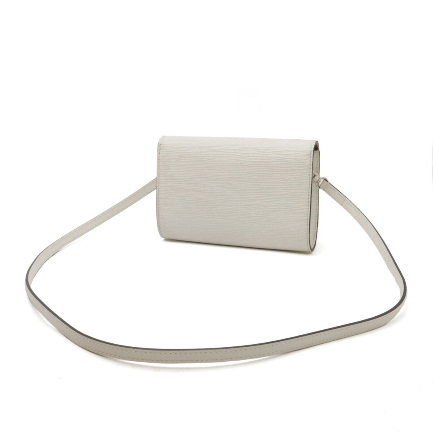 Louis Vuitton Black White Epi Leather Clutch Bag Pochette Shoulder Bag