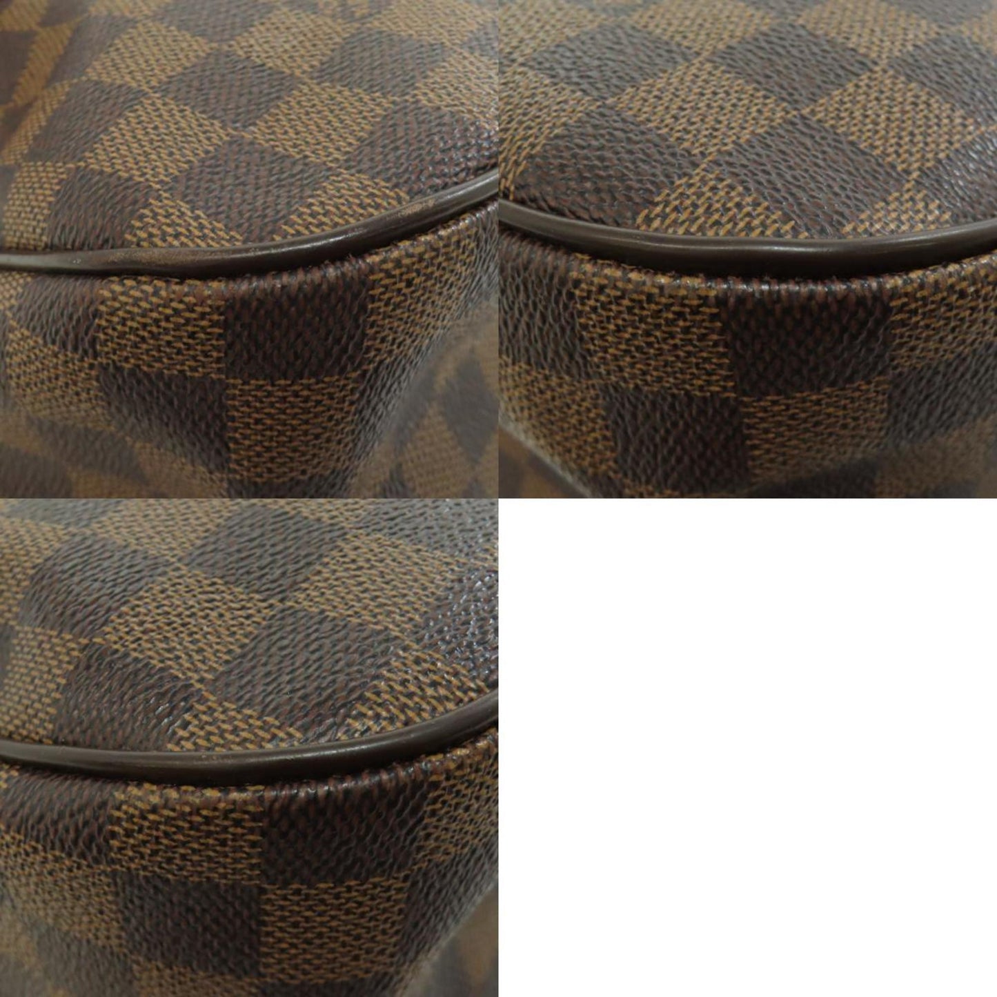 Louis Vuitton Damier Canvas Ebene Damier Canvas Shoulder Bag