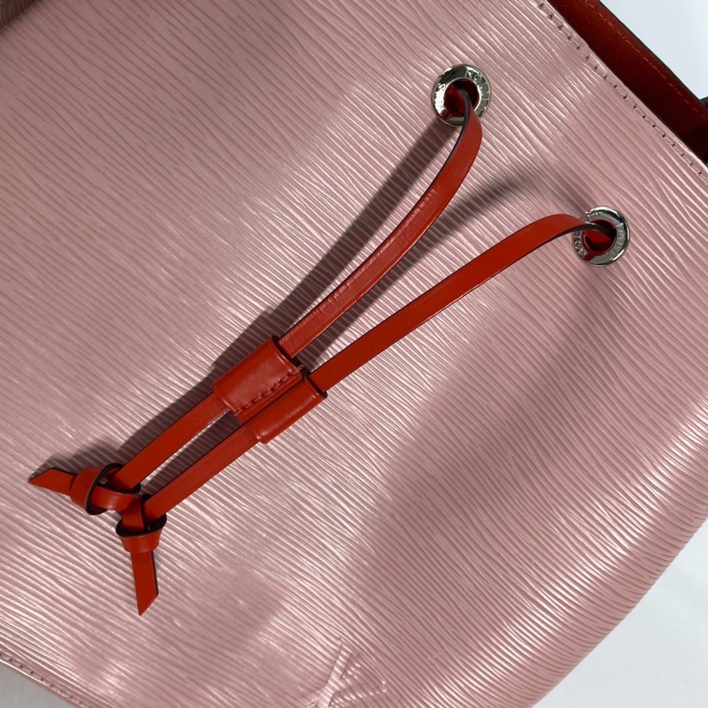 Louis Vuitton Pink Leather Shoulder Bag