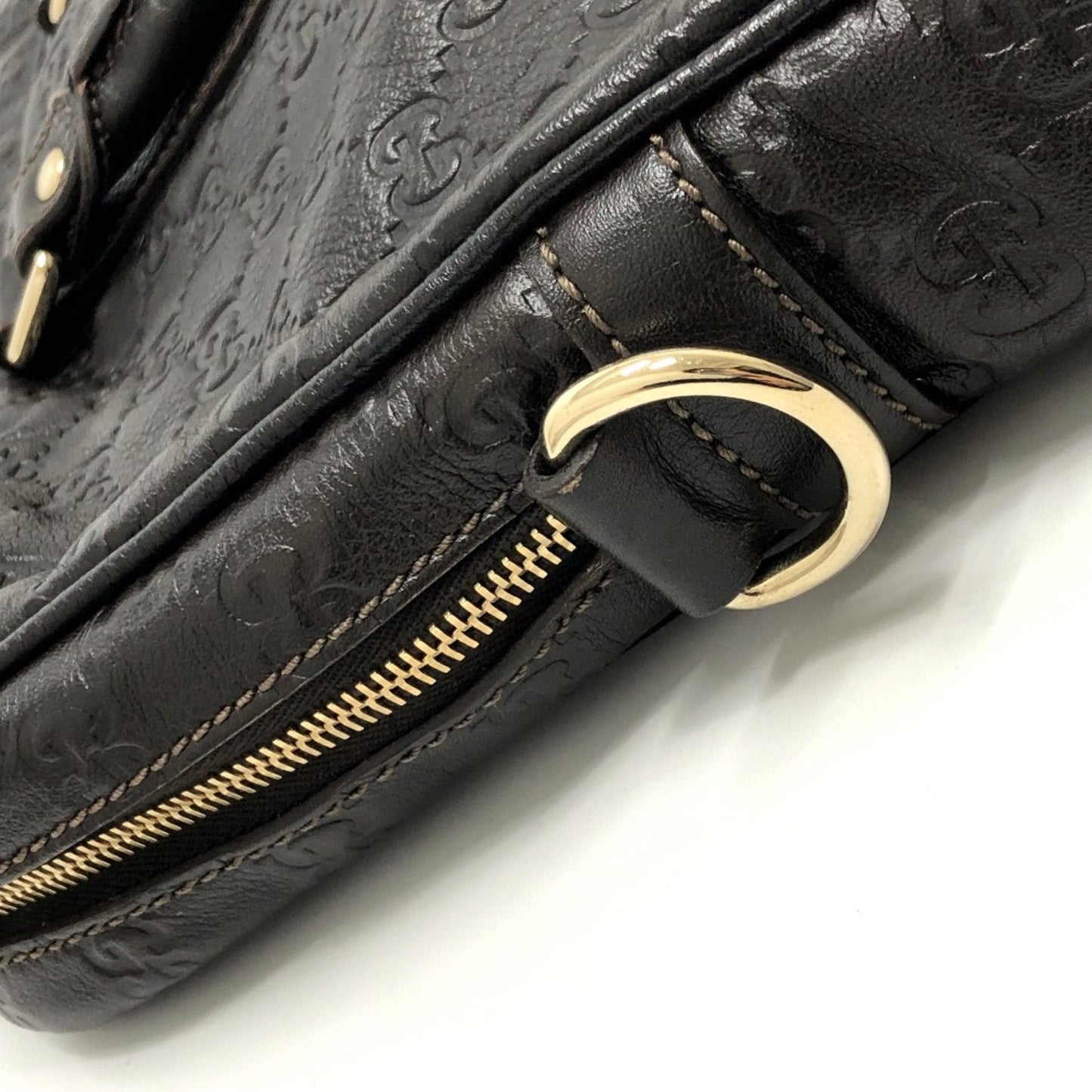 Gucci Brown Leather Briefcase