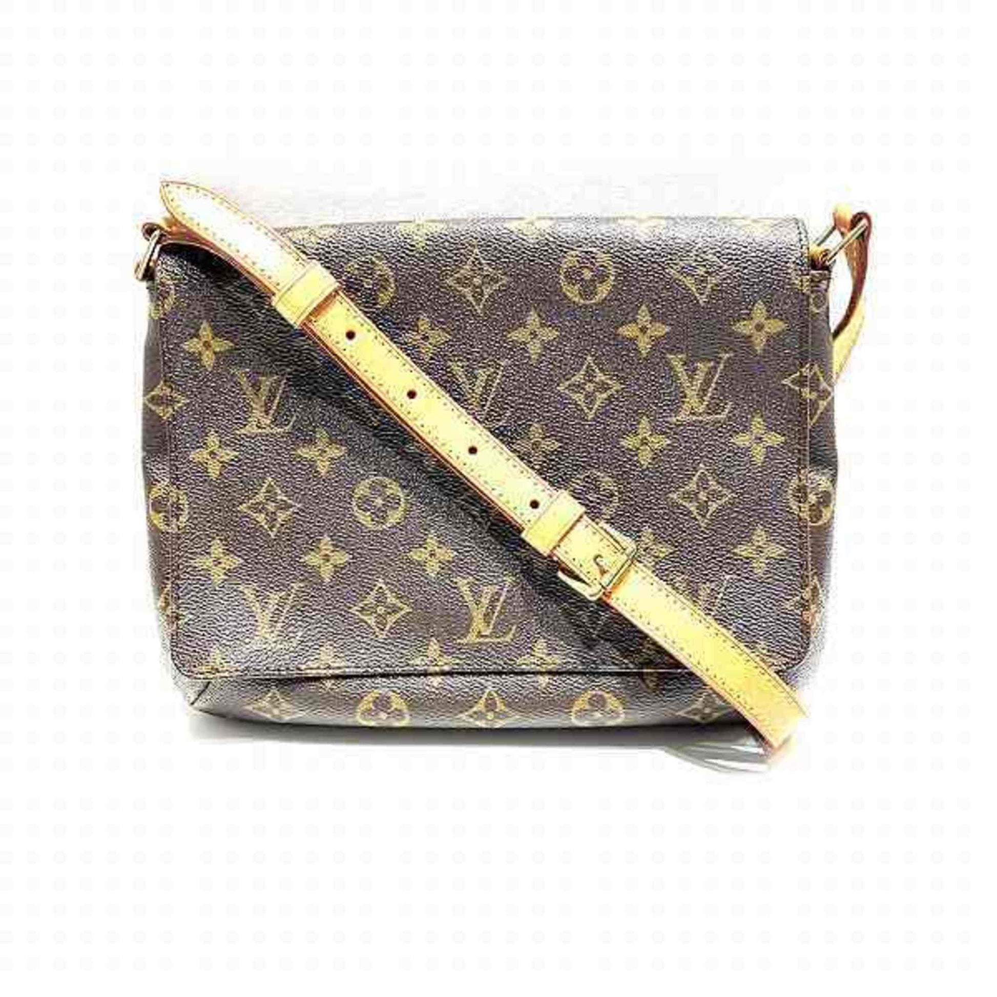 Louis Vuitton Brown Shoulder Bag ()