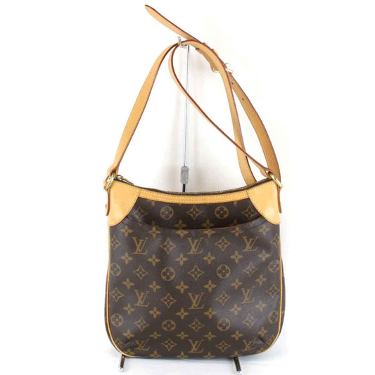 Louis Vuitton Brown Monogram Canvas Shoulder Bag ()