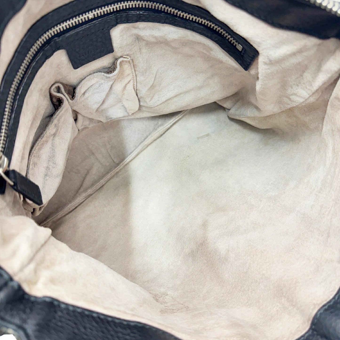 Gucci Black Leather Shoulder Bag