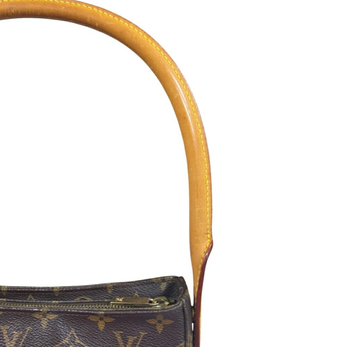 Louis Vuitton Brown Monogram Canvas Shoulder Bag
