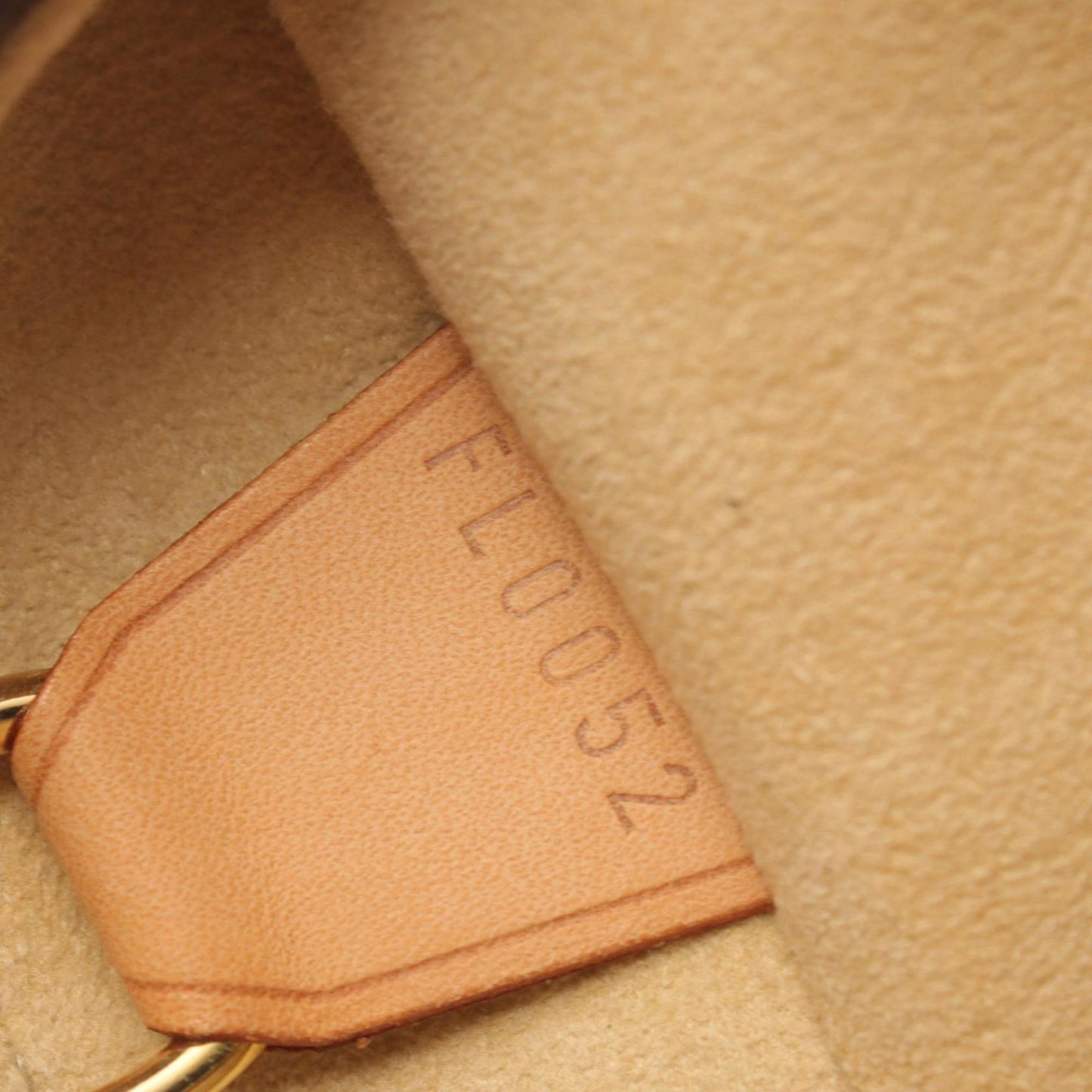 Louis Vuitton Brown Monogram Leather Shoulder Bag