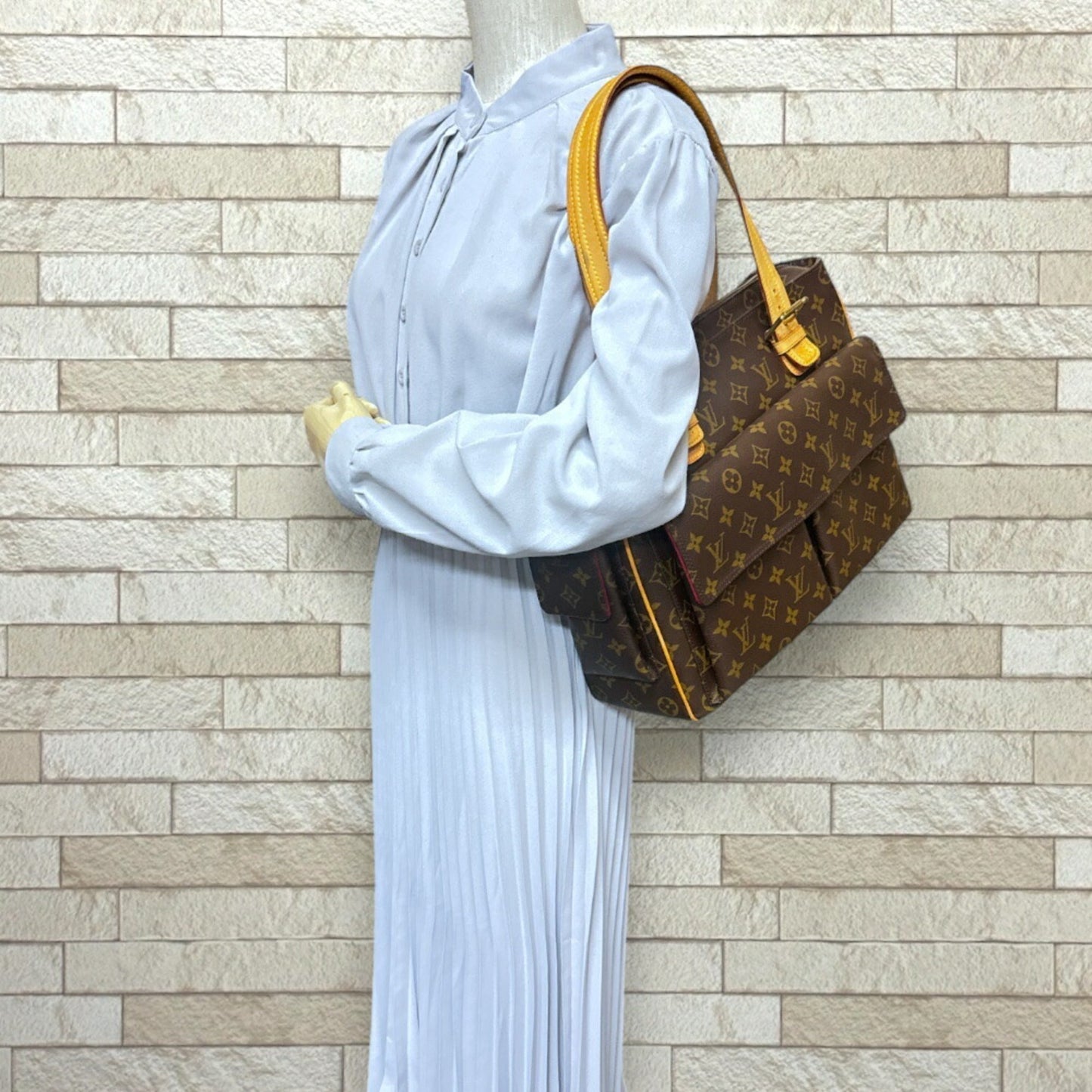 Louis Vuitton Brown Monogram Shoulder Bag