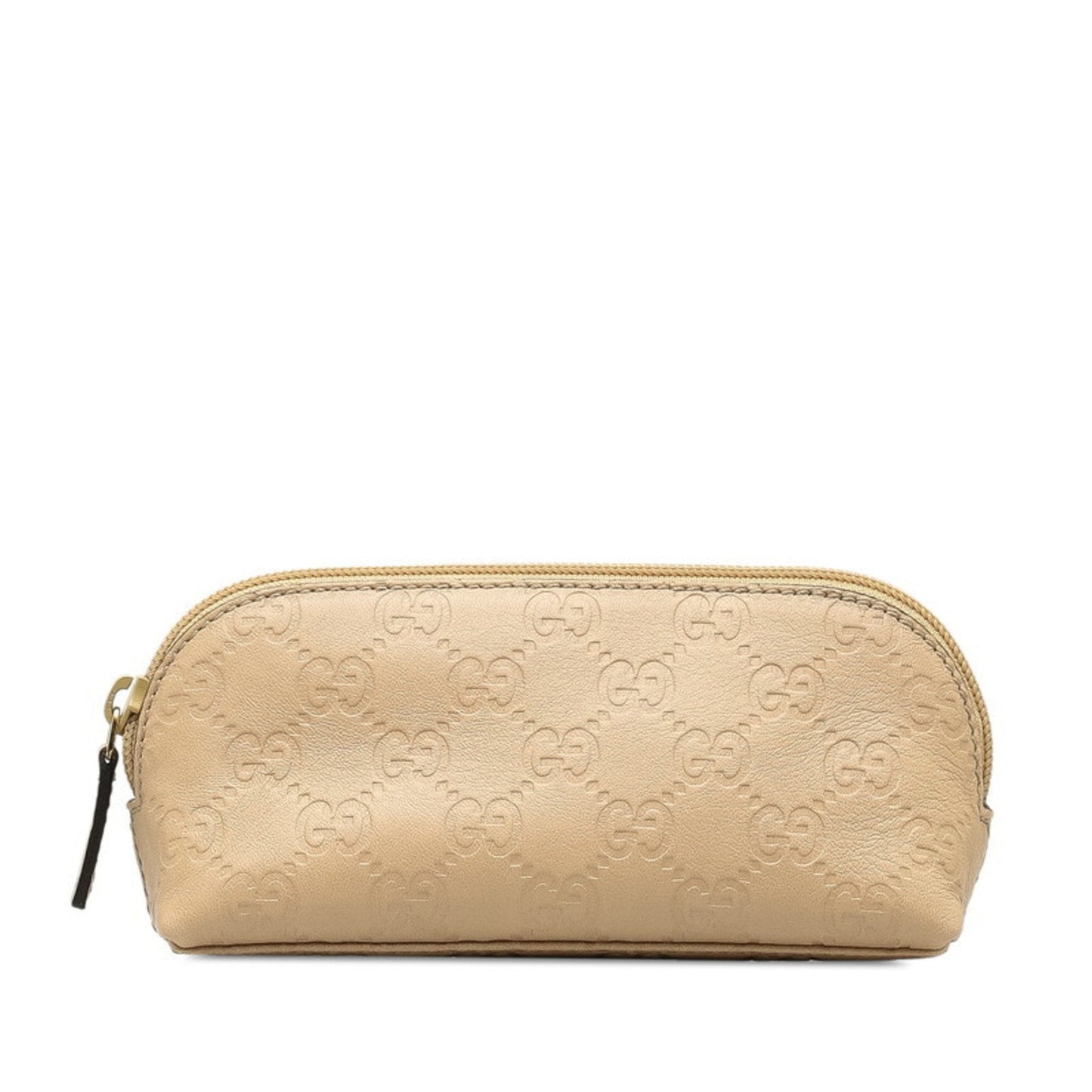Gucci Beige Leather Pouch