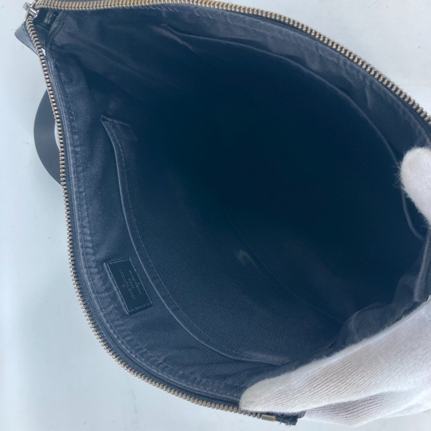 Louis Vuitton Black Monogram Eclipse Messenger Bag Shoulder Bag