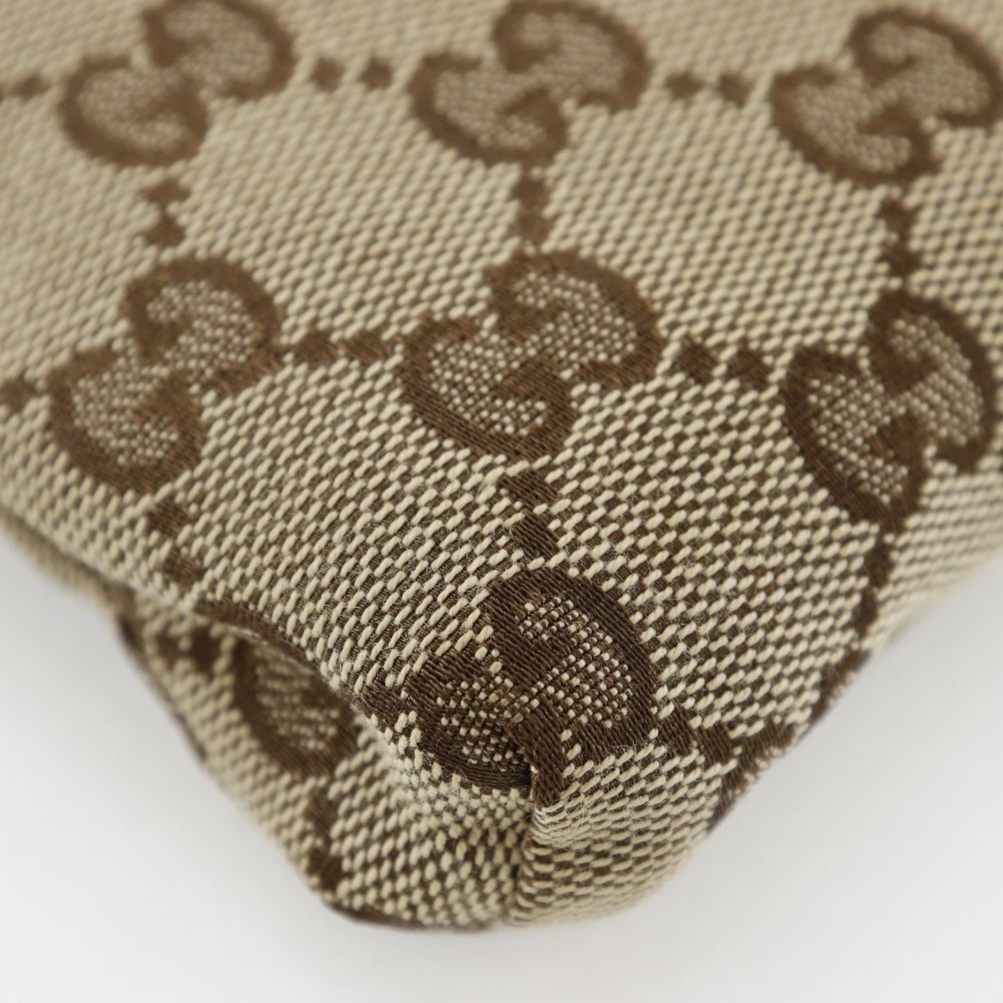 Gucci Beige Gg Canvas Fanny Pack