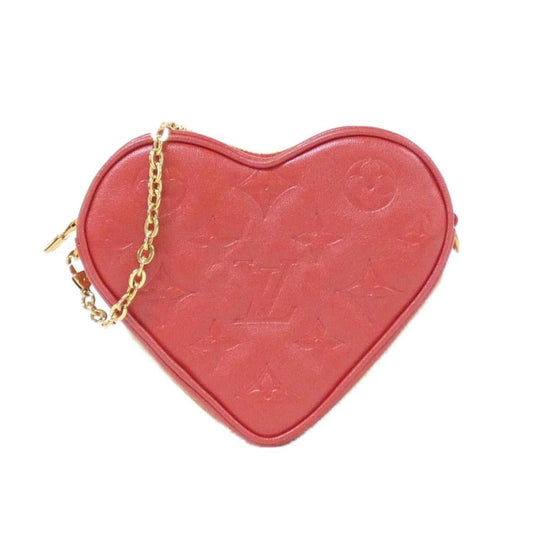 Louis Vuitton Rouge Leather Shoulder Bag ()