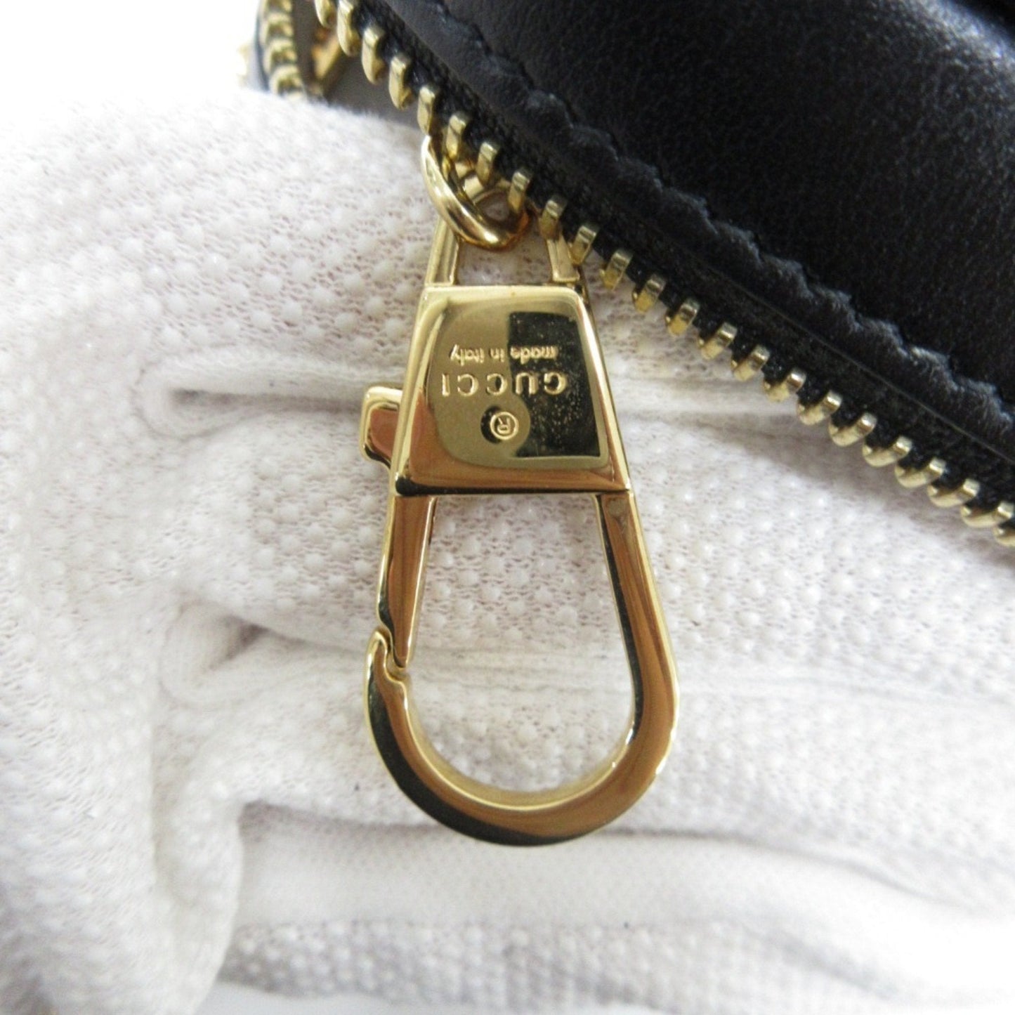 Gucci Black Gold Shoulder Bag
