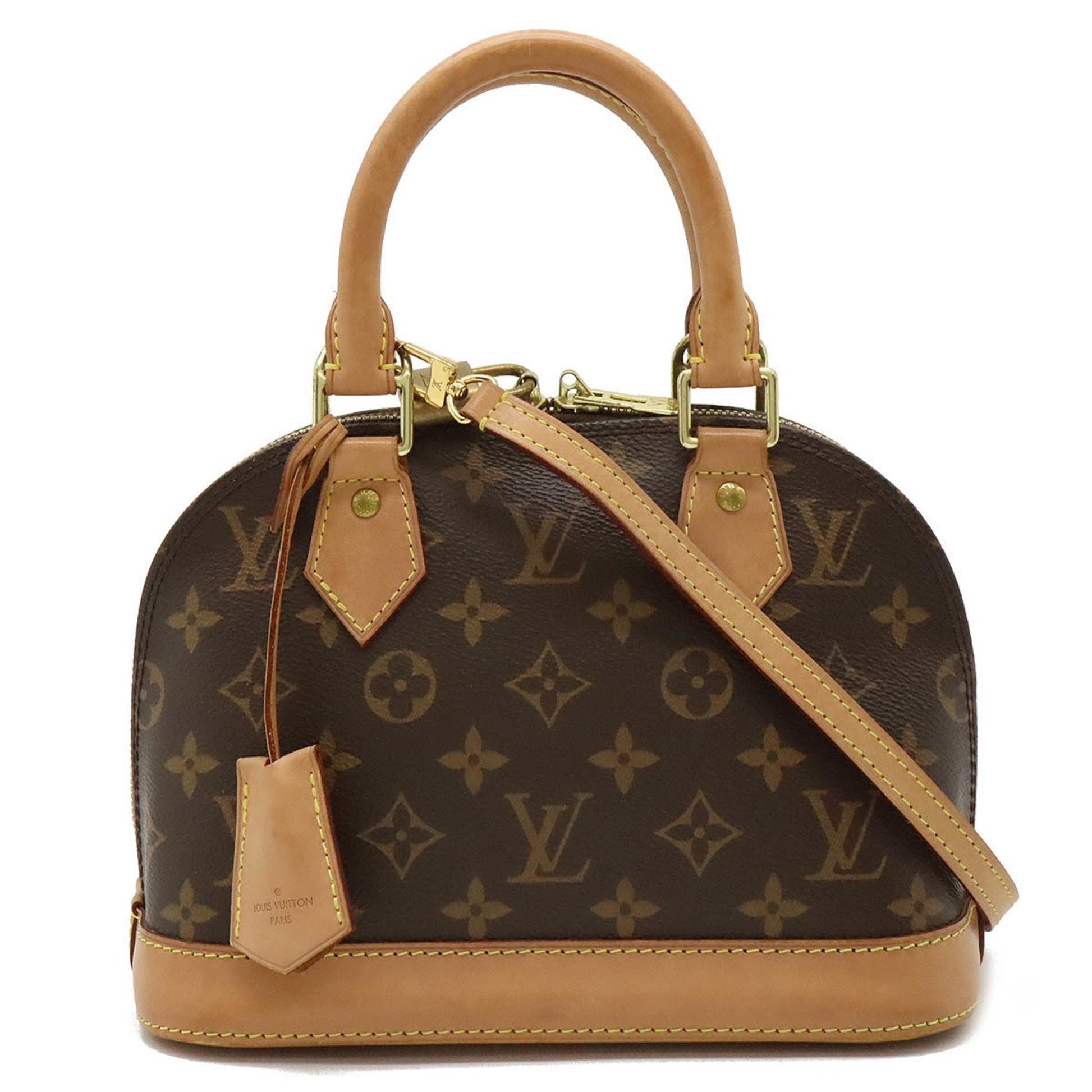 Louis Vuitton Brown Monogram Handbag Shoulder Bag ()