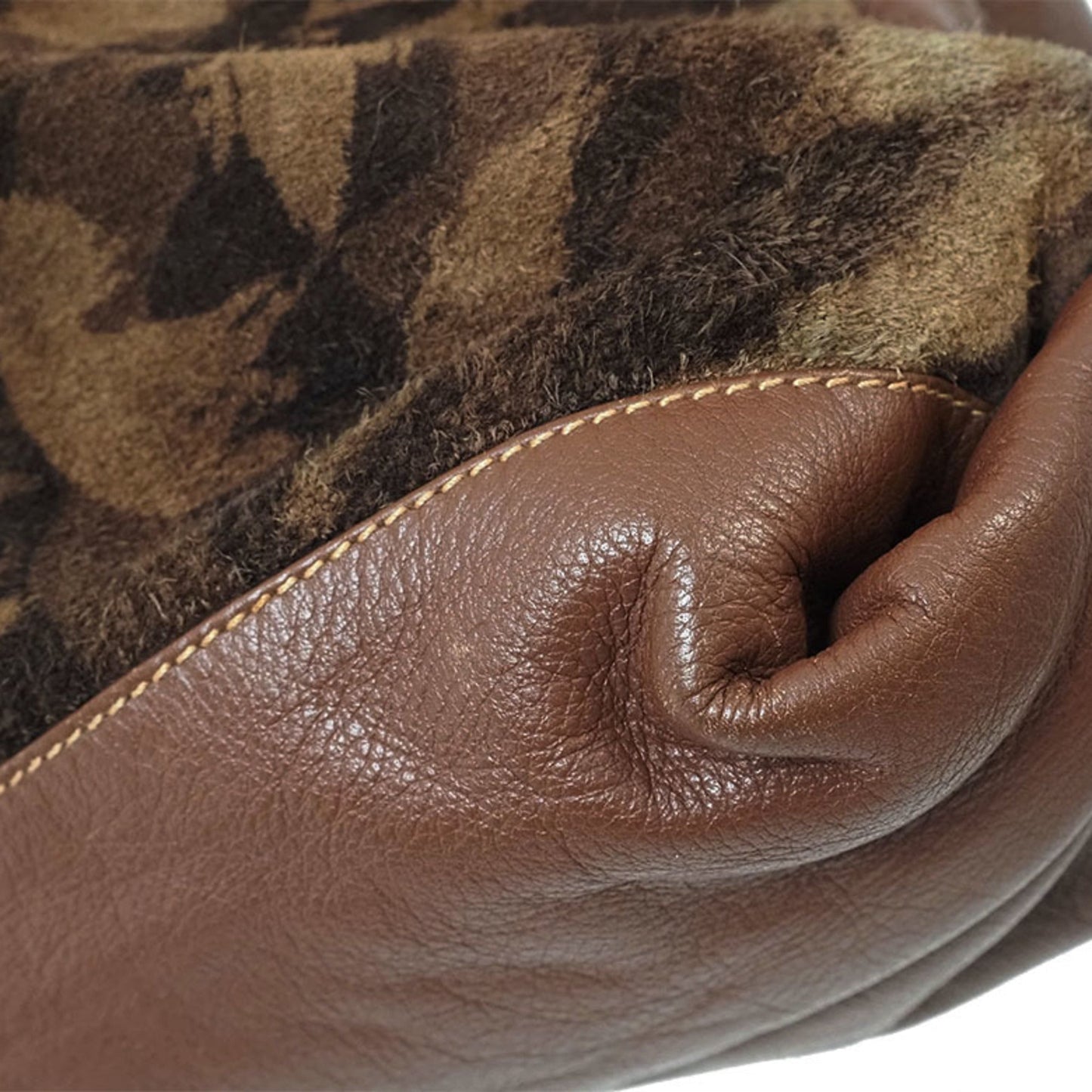 Gucci Brown Suede Shoulder Bag