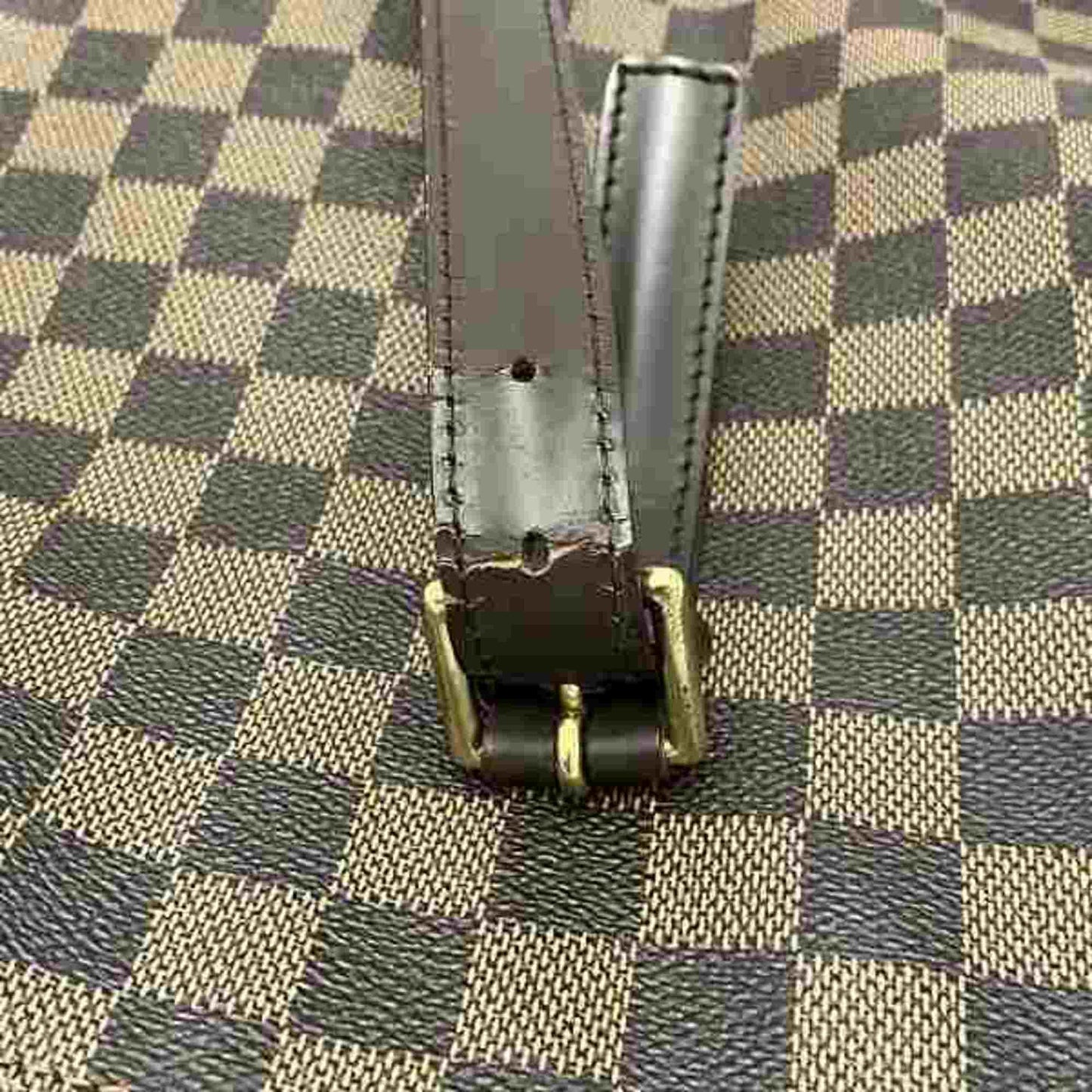 Louis Vuitton Brown Damier Canvas Galle Shoulder Bag Tote Bag
