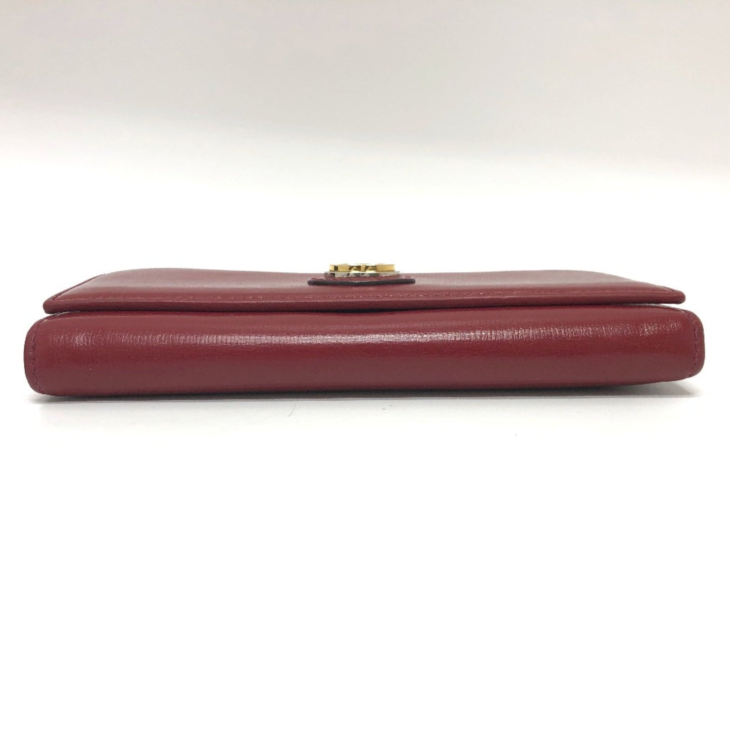 Gucci Red Leather Wallet (Bi-Fold)