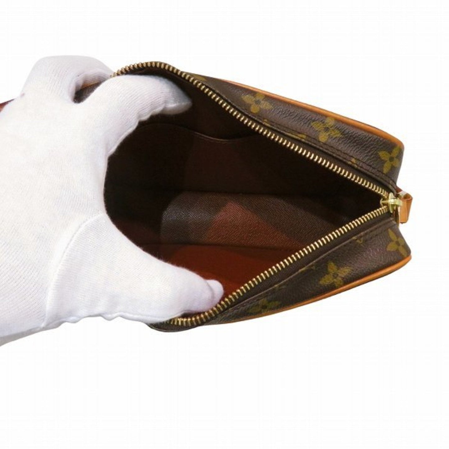 Louis Vuitton Brown Handbag Pochette Shoulder Bag